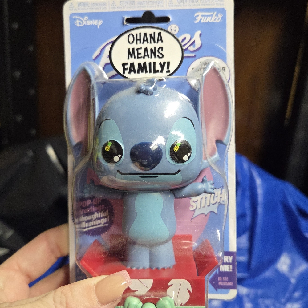 Funko Blue and Pink Stitch Figure